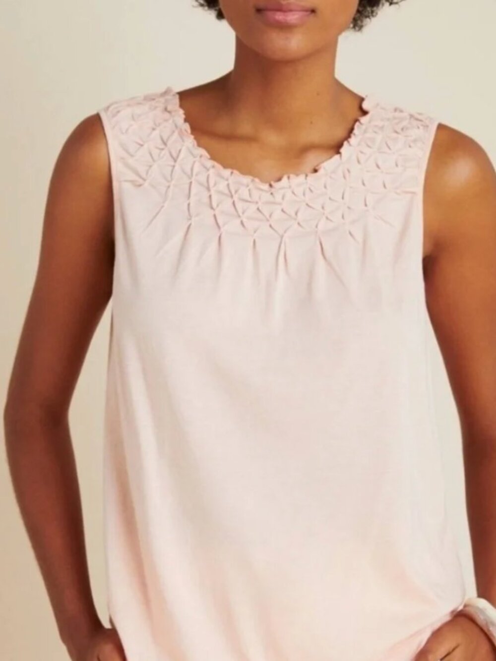 NWT VIRAL Maeve Anthropologie Justine top PInk large